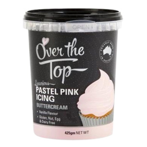 Over The Top Pastel Pink - 425g Buttercream