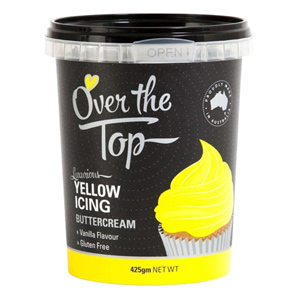 Over The Top Yellow - 425g Buttercream