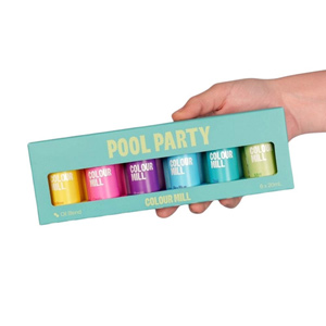 Colour Mill Pool Party Gift Set Of 6 - Oil Based Colouring 20ml