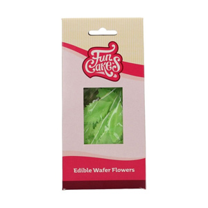 FunCakes Green Leaves - Edible Wafer Flowers Pack Of 50