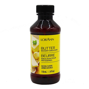 LorAnn Butter - Natural Baking Emulsion 4oz
