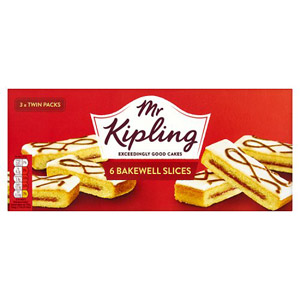 Mr Kipling Bakewell Slices 6 Pack