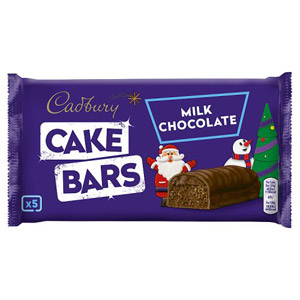 Cadbury Milk Chocolate Cake Bars 5 Pack
