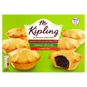 Mr Kipling Fruit Pie Selection 6 Pack