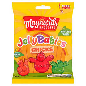 Maynards Bassetts Jelly Chicks x 6