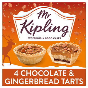 Mr Kipling Christmas Gingerbread Tarts