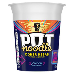 Pot Noodle Doner Kebab