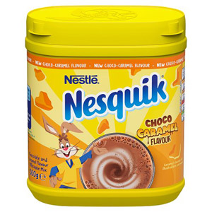 Nesquik Choco Caramel Milkshake Mix