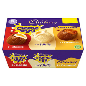 Cadbury Mixed Creme Egg 5pk