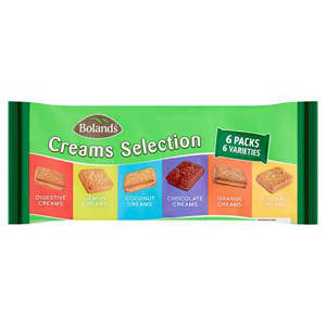 Bolands Creams Selection 6 Pack