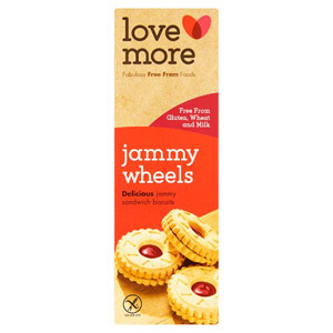 Lovemore Gluten Free Jammy Wheels