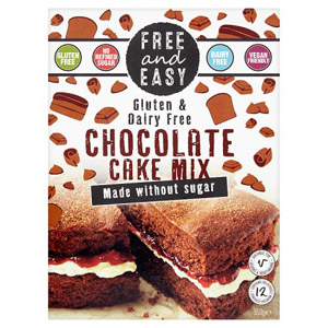Free and Easy Gluten Free Chocolate Cake Mix