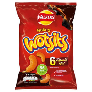 Wotsits Flaming Hot 6 Pack
