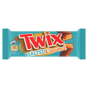 Twix 2 Finger Salted Caramel Bar