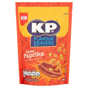 KP Flavour Kravers Smokin Paprika Peanuts