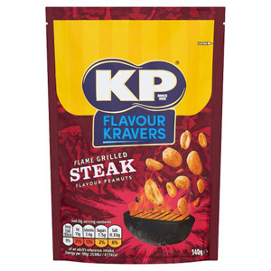 KP Flavour Kravers Flame Grilled Steak Peanuts
