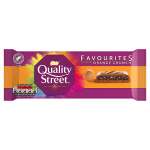 Quality Street Orange Crunch Block