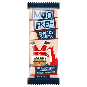 Moo Free Choccy Santa Bar