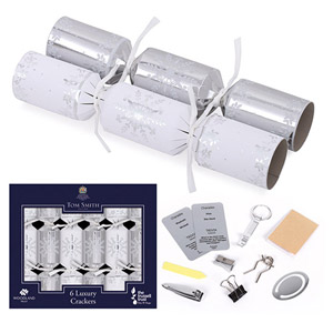 Tom Smith Sliver Luxury Tree Crackers 6pk