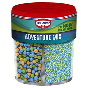 Dr Oetker Adventure Sprinkles 4 Cell Mix