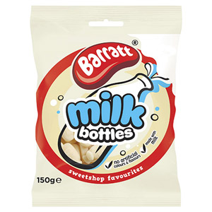 Candyland Milk Bottles Price Marked