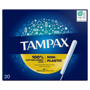 Tampax Tampons Applicator Regular 20 Pack