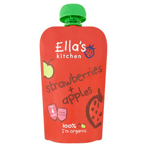 Ellas Kitchen 4 Month Strawberries & Apples