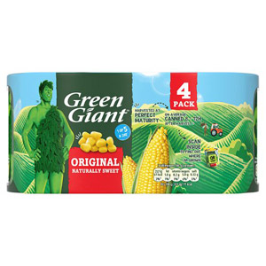 Green Giant Niblets Original Sweetcorn 4 Pack