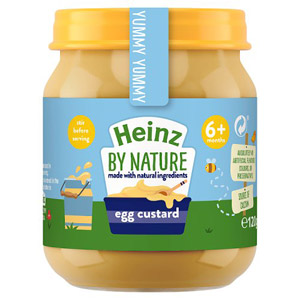 Heinz 4 Month Mum's Own Egg Custard