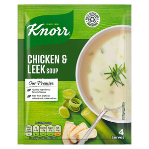 Knorr Packet Soup Farmhouse Leek/Chicken