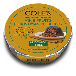 Coles Alcohol Free Christmas Pudding