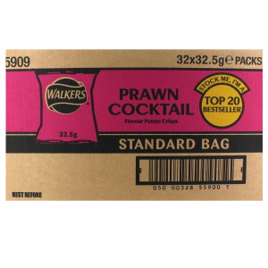 Walkers Crisps Prawn Cocktail - 32 x 32.5g