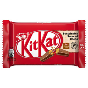 Nestle Kit Kat 4 Fingers (Bulk Buy Pack Of 6)