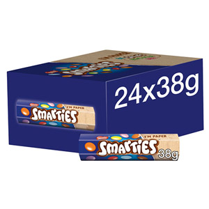 Nestle Smarties Hexatube - 24 x 38g