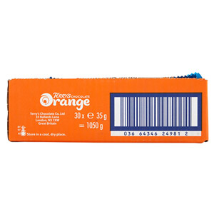 Terrys Chocolate Orange Bar - 30 x 35g