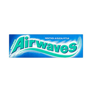 Wrigleys Airwaves Menthol and Eucalyptus Chewing Gum