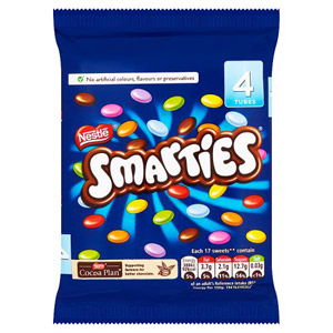 Nestle Smarties 4 Pack