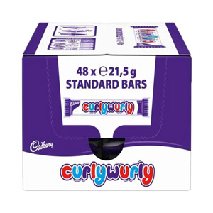 Cadbury Curly Wurly - 48 x 21.5g