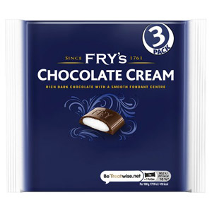 Frys Chocolate Cream 3 Pack