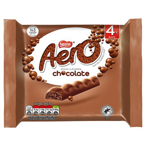 Nestle Aero 4 Pack (Bulk Buy Pack Of 6)