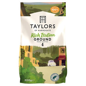 Taylors Rich Italian Ground Coffee