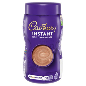 Cadbury Fairtrade Instant Hot Chocolate Add Water