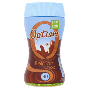 Options Instant Belgium Chocolate