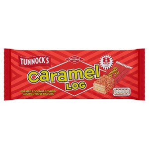 Tunnocks Caramel Log 8 Pack