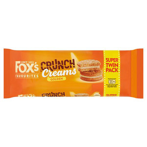 Foxs Golden Crunch Creams Twin Pack