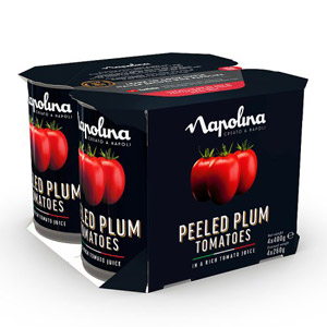 Napolina Plum Tomatoes 4 Pack