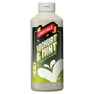 Crucials Yoghurt & Mint Sauce Dip