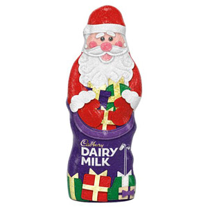 Cadbury Dairy Milk Hollow Large Santa