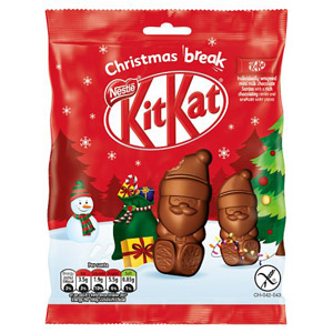 Nestle Kit Kat Mini Santa Pouch