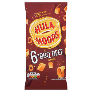 KP Hula Hoops Barbeque 6 Pack